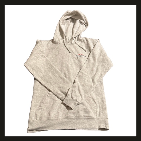 Simply Southern Hoodie Small Peace Love Mountains Jeep Dog Graphic Pullover Gray - Picture 4 of 10